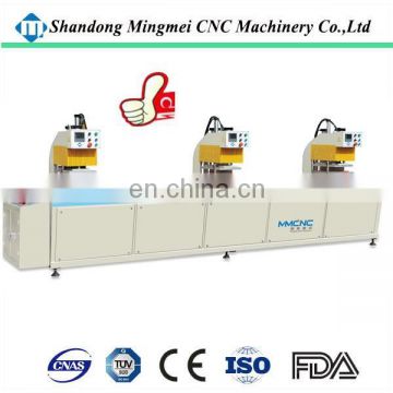 white 3 head welding machine produce by mingmei