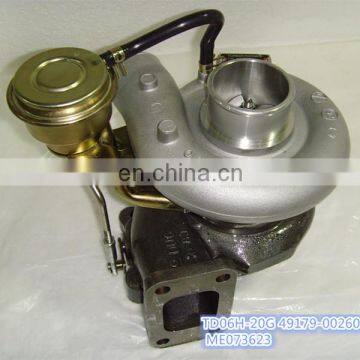 TD06 6D31 Turbo 49179-00280 49179-00260 4D34 engine turbocharger for Mitsubishi Fuso Bus