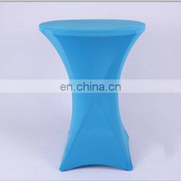2020 160gsm Milk Silk Fabric Amazon Hot Sell Cocktail Table Cover photo-4
