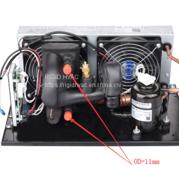 Remote Condensing Unit with Miniature Compressor for Chiller Unit and Liquid Refrigerant