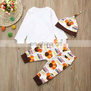 children clothes baby thanksgiving turkey outfits