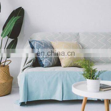 Yiwu Factory Home Decor Furniture Protector Fabric Couch Cover Triangular Stripe Jacquard Sofa Cover Protector photo-6
