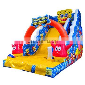 More printing  Inflatable sponge baby  Slide  Inflatable Bouncer Slide starfish castle for children on lawn