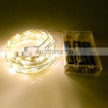 Battery Powered 10M Fairy Lights Led Strings for Bedroom Christmas Parties Wedding Centerpiece Decoration photo-2
