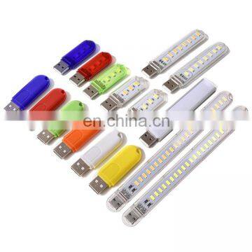 Portable Mini Usb Led Light Charging Treasure USB Night Light With Touch Switch photo-3