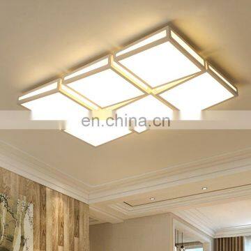 Creative LED Ceiling Lamp Simple Square Living Room Lamp photo-3