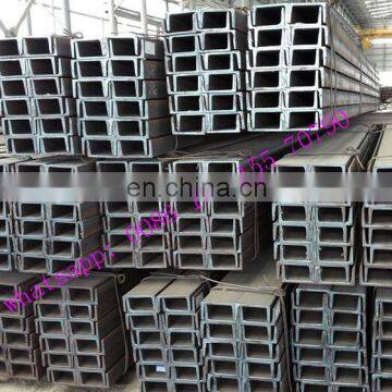 JIS Standard U Channel Steel Bar Construction Steel