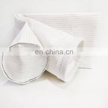 Supply Felt Filter Fabric Cement Filter Bag pe Polyester Needle Punched Liquid Filter Bag for Air Dust Collector Bag photo-6