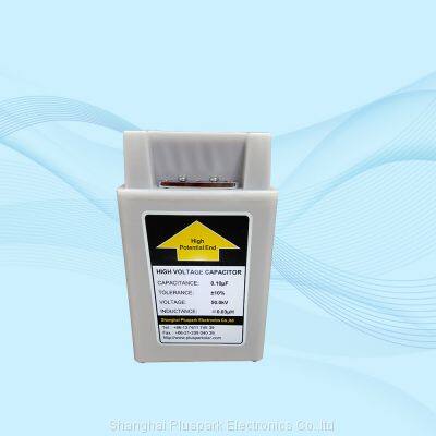 50kV 100nF Capacitor, High voltage capacitor 0.1uF 50kV, HV pulse capacitor 50000V 0.1MFD