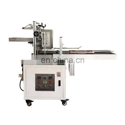 Semi automatic face tissue carton box packing machine