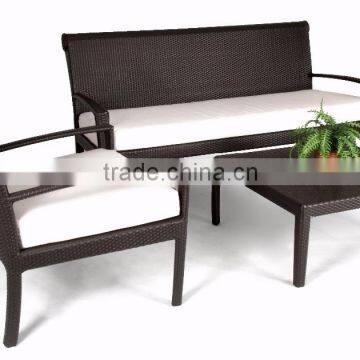 Synthetic rattan living room set