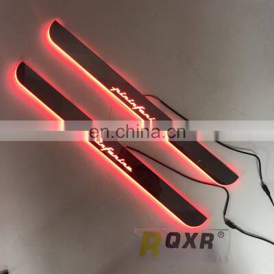Led Door Sill Plate Strip step light door decoration step for Pininfarina dynamic sequential style