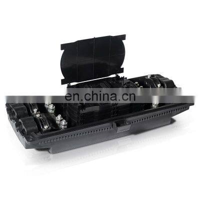 Outdoor Horizontal in Line Type 12 24 36 48 96 Core Fiber Optic Splicing Closure Enclosure photo-2