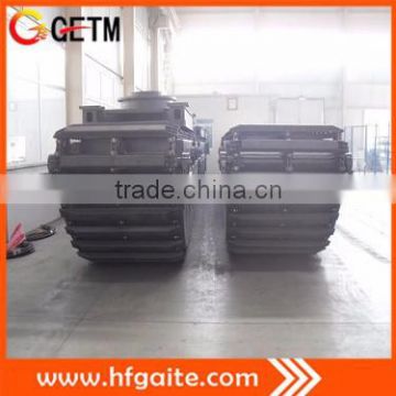 Pontoon of amphibious excavator dimension 9.5*1.8*.1.7 Hefei Anhui for 21-24t excavator