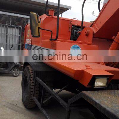 high quality Hitachi EX100WD wheel excavator used hitachi excavators ex100w