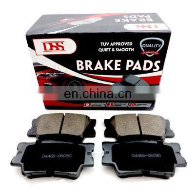 Auto brake pads manufacturer semi-metallic rear break pads for Toyota CAMRY RAV 4 D1212