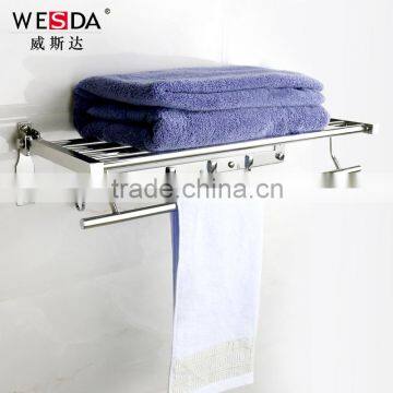 Wesda Decorative Foldable Hotel Style Bathroom Storage Rack 8832 Quality Choice photo-3