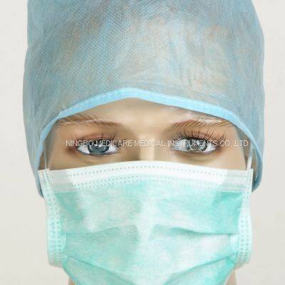 Non-woven SMS Doctor Cap Surgical Cap