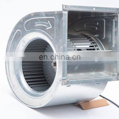 Galvanized Steel 12V /36V DC Cooling Air Inline Centrifugal Blower Fan photo-3