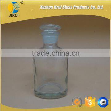 125ml clear narrow mouth reagent glass bottles