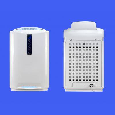 OEM Household Electrical Floor Standing Air Purifier With Plasma Tuya Wifi,Smart ,time photo-4