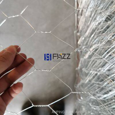 100% Galvanized Steel Hexagonal Wire Poultry Netting for Construction of Wire Mesh Fencing