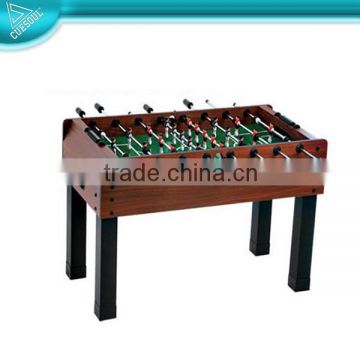 Solid steel tube standard football table