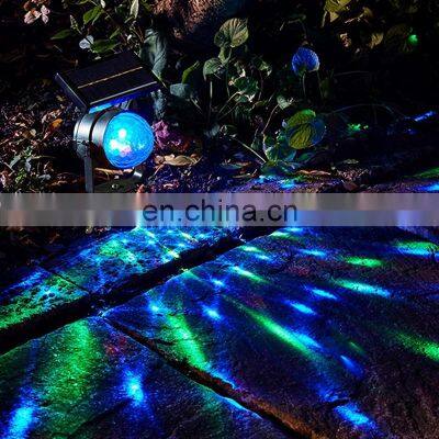 Solar Power Lamp LED Projector Light Solar Light Outdoor Garden Lawn Lamp Home Courtyard Decor Lawn Lamps photo-4