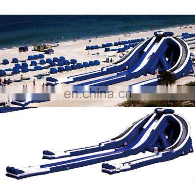 Custom Waterslide Heavy Duty 15ft 20ft 30ft 1000 Ft Toboganes Inflables Slip Inflatable Water Slide Slides The City For Sale photo-2