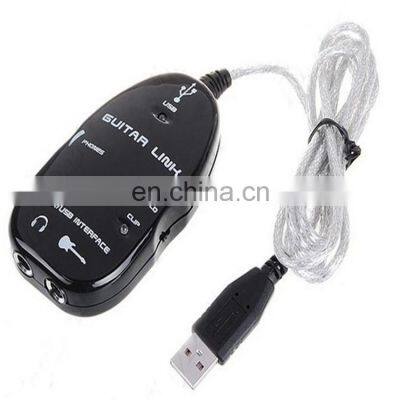 Factory Wholesale High Quality 3 In 1 Conversion Cable Usb Guitar Link Cable