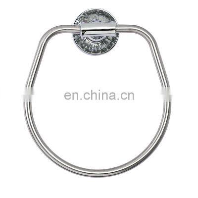 Wholesale Trend Household Products Diamond Shinny Bathroom Towel Wall Ring Holder Ring photo-2