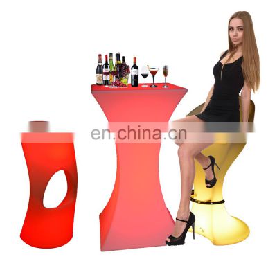 bar stools /modern led portable bar counter chair and table outdoor led bar stool for event party outdoor patio garden