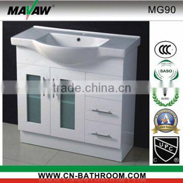 White Gloss Bathroom Vanity 900mm australia style