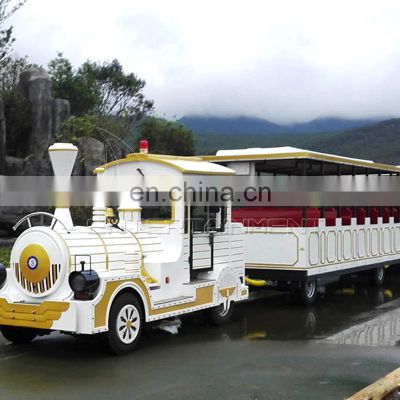 Large scale rideable trackless electric sightseeing trains manufacturer