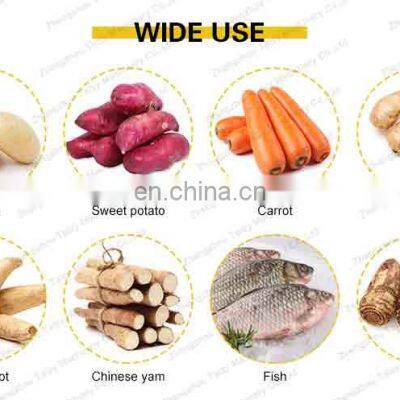 Commercial Fruit Vegetable Cleaning Machine Brush Carrot Ginger Peeling Potato Washing Machine photo-2