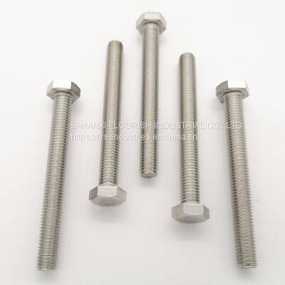 DIN933 Stainless Steel 304 Passivated Hex Head Bolt