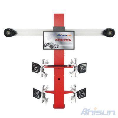 Advanced technology wheel alignment machine