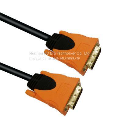 2m Factory Wholesale Free Sample Dvi Cable 24 1 Pin Dvi To Dvi Cable Long 2m 2k Video Male To Male Cables 4k 60hz HD5008