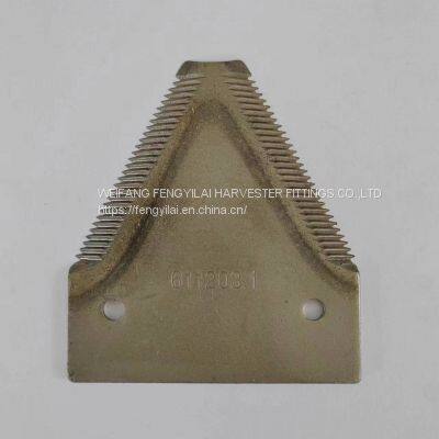 wheat combine harvester fine teeth blade knife section 611203 from weifang factory