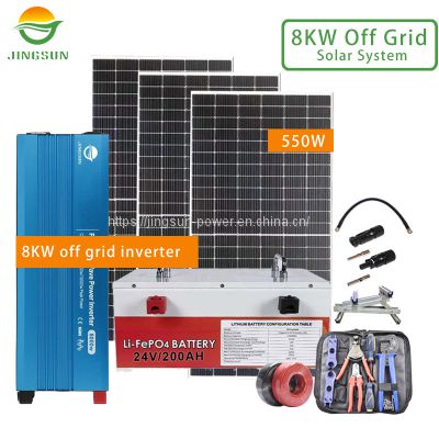 8KW Off Grid Solar System