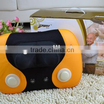 Kneading dual head waist shiatsu massage pillow