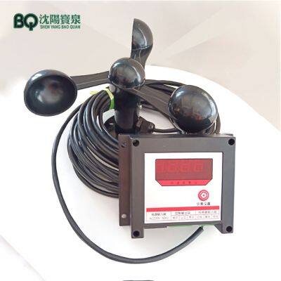 tower crane part anemometer