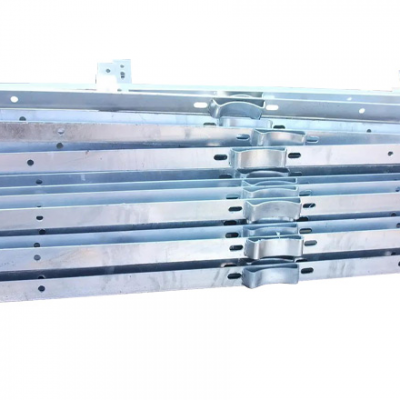 Electric pole cross arm angle steel cross arm power iron accessories, power engineering bolts, hot-dip galvanized