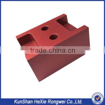 custom extruded red anodize aluminum profile parts                        
                                                                                Supplier's Choice