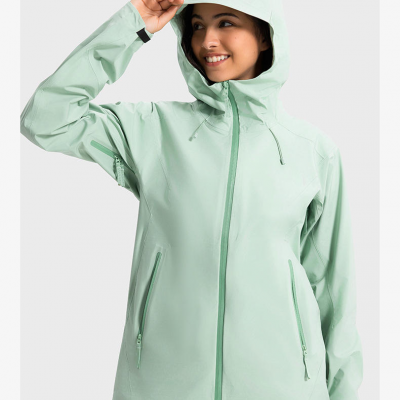 Men's and Women's Jackets, Windproof and Waterproof Windbreakers, Ski Jackets, 3-layer Fabric Raincoats, Outdoor Raincoats, High-quality photo-2