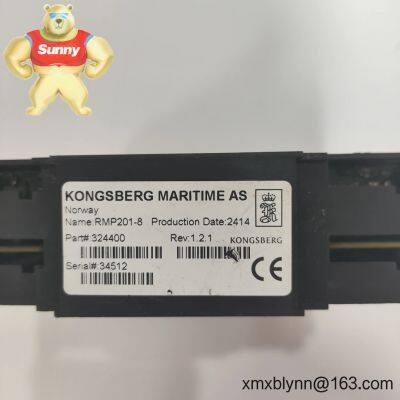 Kongsberg RMP201-8 324400: Your Rugged I/O Workhorse for Unforgiving Industrial Sites photo-2