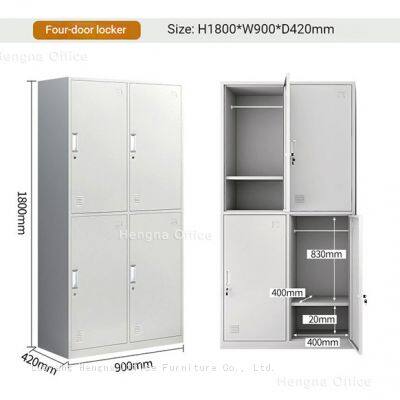 Ventilated 3 Tier Metal Locker With Alloy Handle: Rust-proof Steel Storage Cabinet for Yoga Studios, Golf Clubs, and Sports Centers photo-3