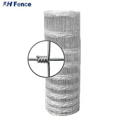 Günstiger Viehzaun, Rinderzaun, Feldzaun aus verzinktem Stahlgeflecht mit festen Knoten, maßgeschneidert