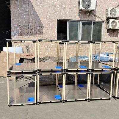 Jinchuan Non-standard Steel Lean Tube Trolley, Flexible Customization, Strong Adaptability, Easy Assembly, Flexible Transformation photo-2