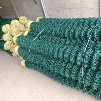PVC Coated Chain Link Fence for Sports Fields and Playgrounds